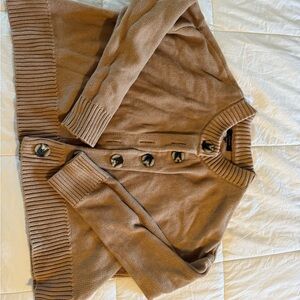 Quince Camel Cardigan